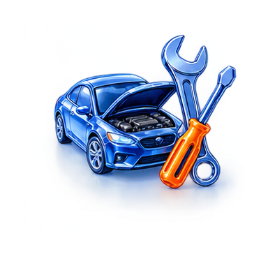Стеклянная иконка: Автосервис