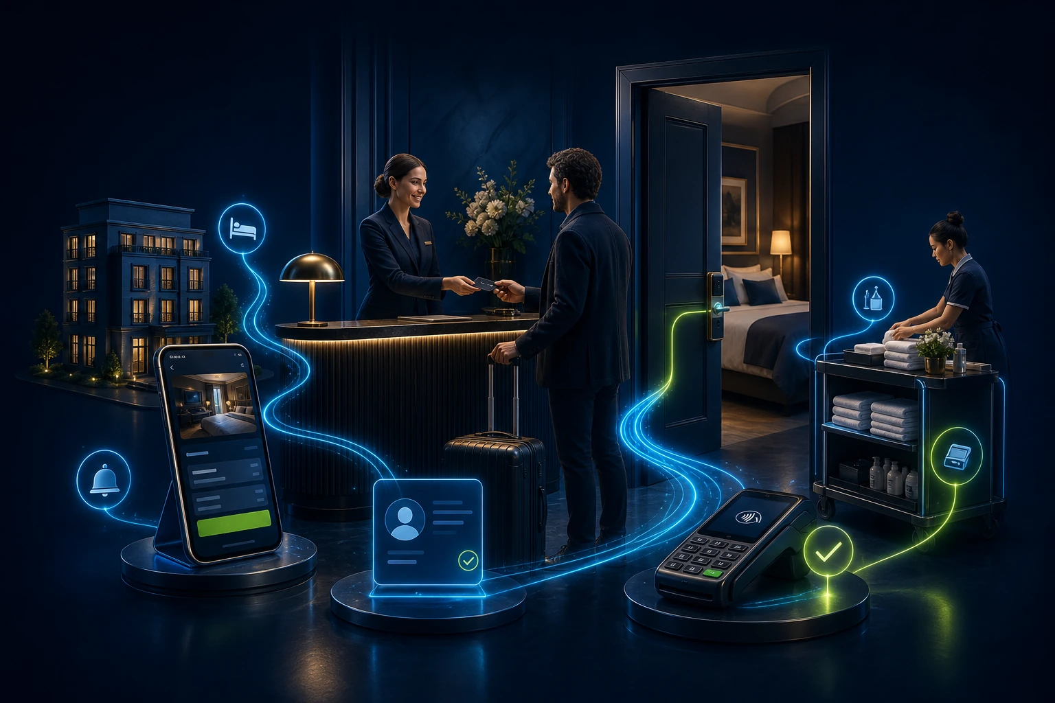 Hotel operations with SABSUS